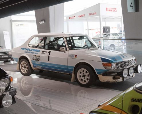 Heuschmid Rallyeauto SAAB 99