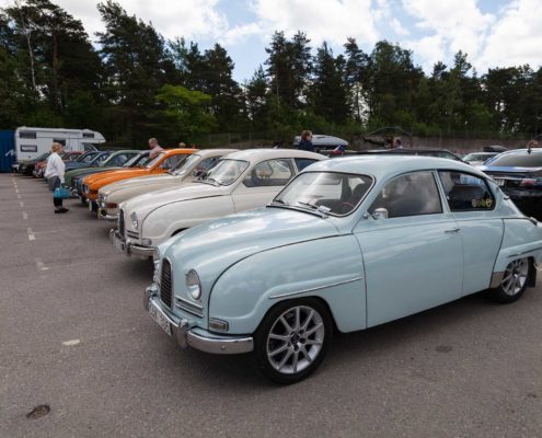 SAAB 93 und 96 Parade