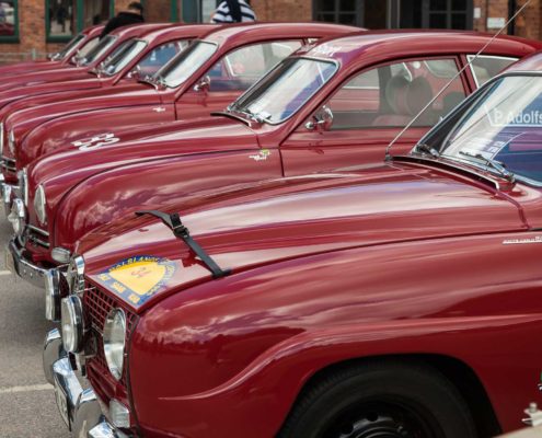 SAAB 93 und 96 Parade