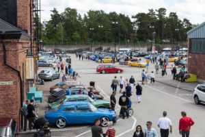 Parkplatz bei dem Museum