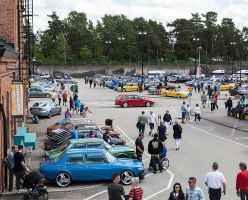 Parkplatz bei dem Museum