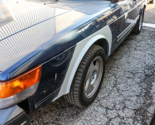 Saab 900 clearance fender flares